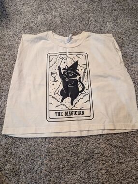 Boxy Cat Tee American Apparel